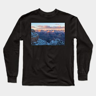 Grand Canyon in Winter Long Sleeve T-Shirt